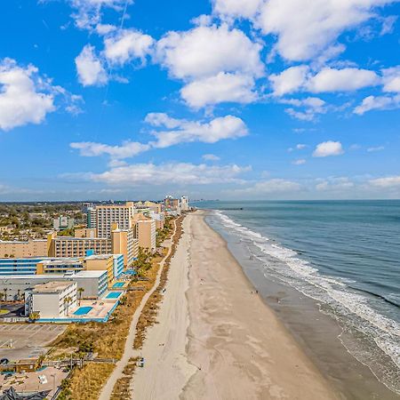 Ocean Front Studio With Panoramic Views! Palace Resort 1001 Myrtle Beach Bagian luar foto