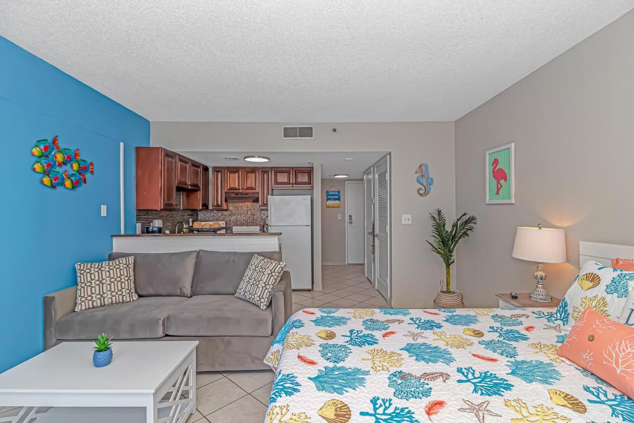 Ocean Front Studio With Panoramic Views! Palace Resort 1001 Myrtle Beach Bagian luar foto