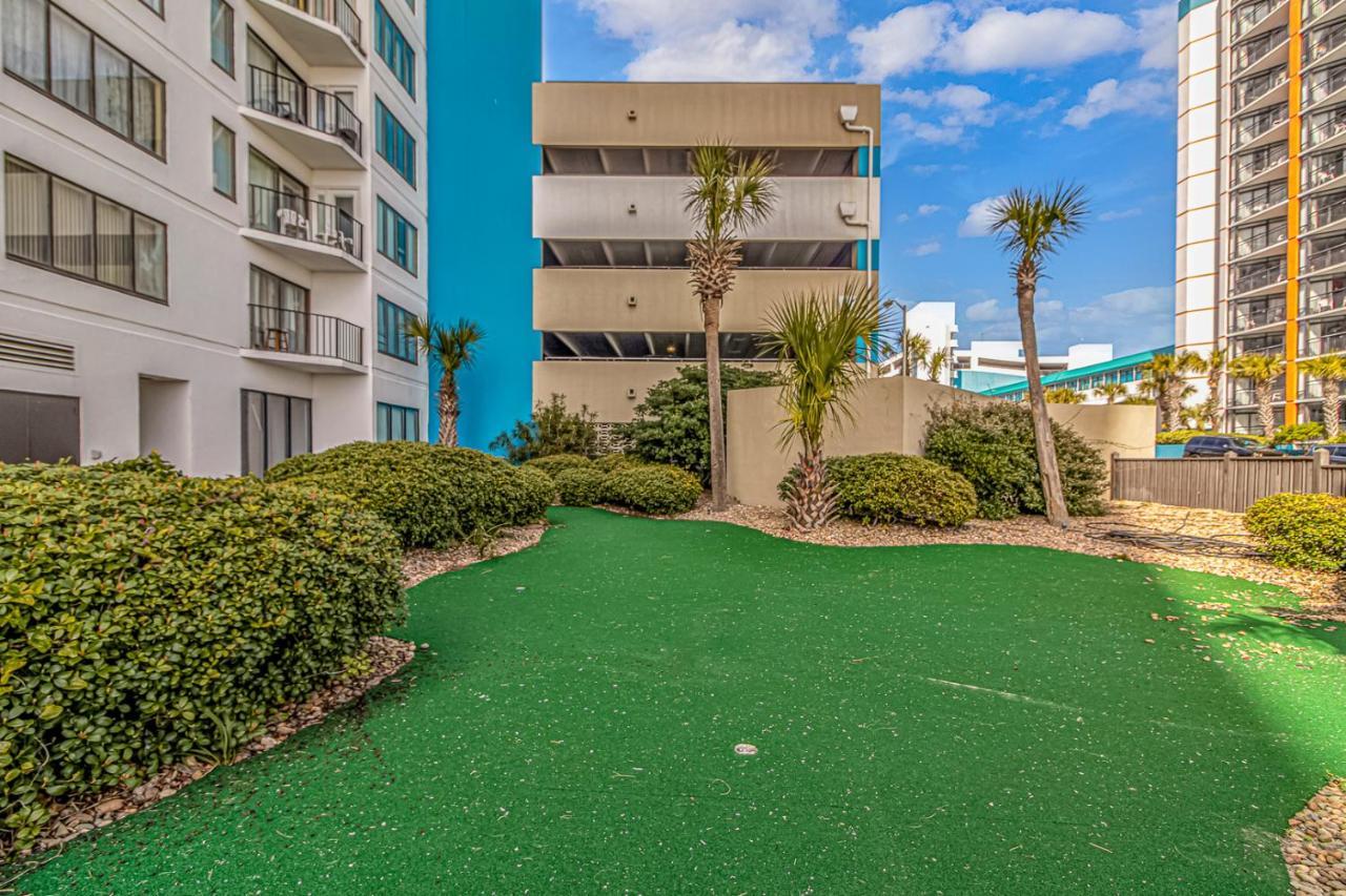 Ocean Front Studio With Panoramic Views! Palace Resort 1001 Myrtle Beach Bagian luar foto