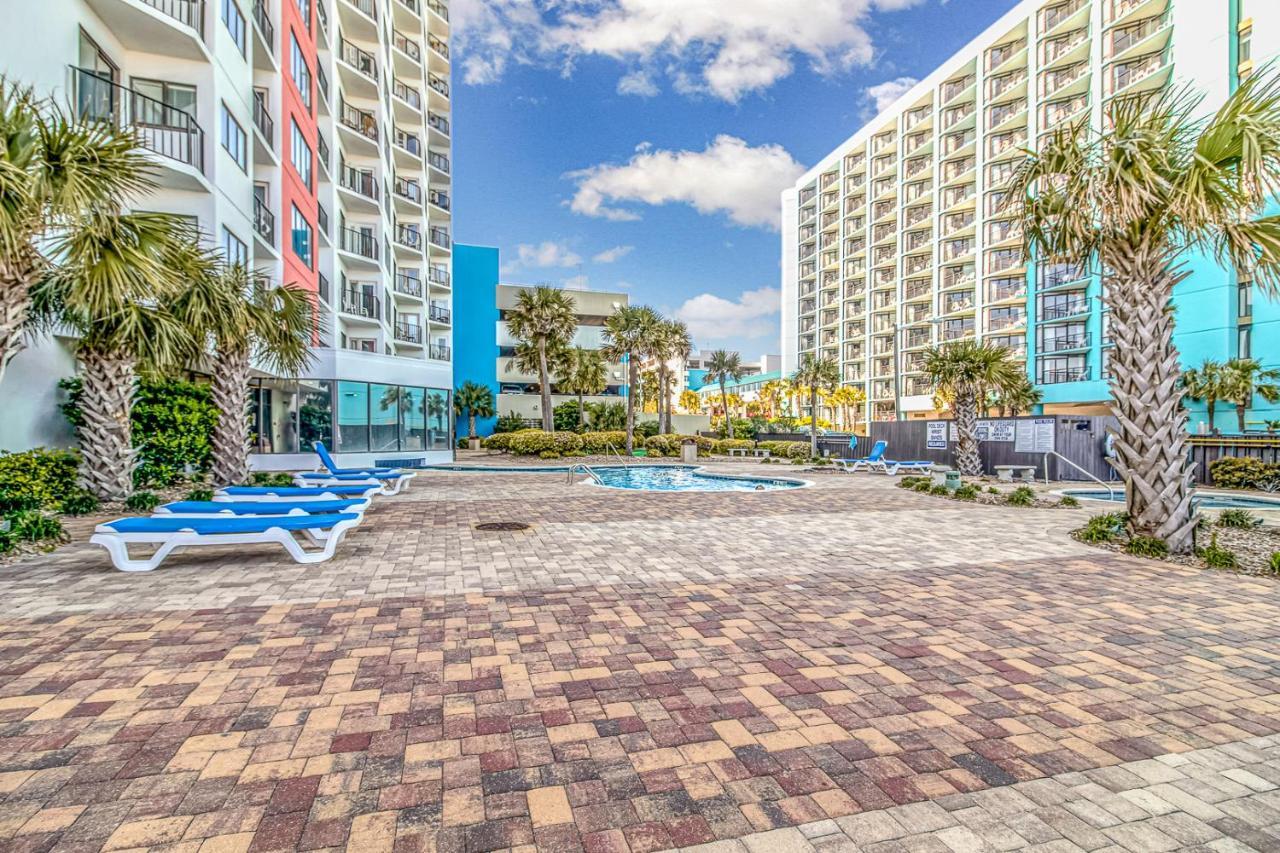 Ocean Front Studio With Panoramic Views! Palace Resort 1001 Myrtle Beach Bagian luar foto