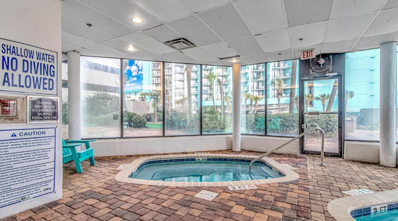 Ocean Front Studio With Panoramic Views! Palace Resort 1001 Myrtle Beach Bagian luar foto