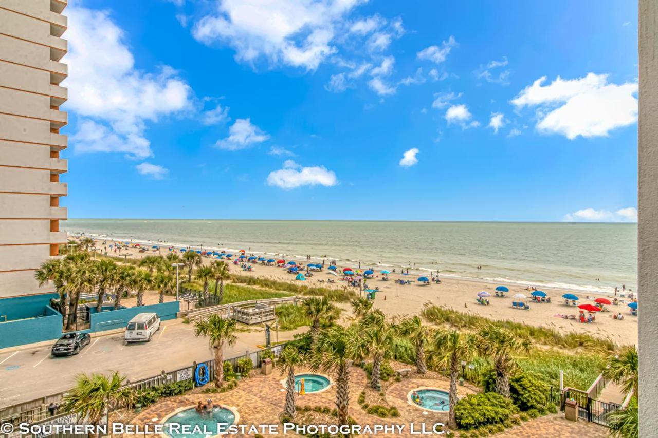 Ocean Front Studio With Panoramic Views! Palace Resort 1001 Myrtle Beach Bagian luar foto