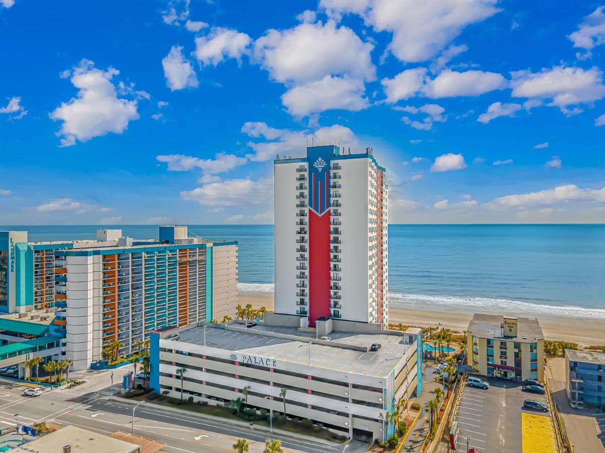 Ocean Front Studio With Panoramic Views! Palace Resort 1001 Myrtle Beach Bagian luar foto