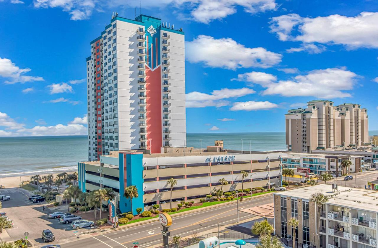 Ocean Front Studio With Panoramic Views! Palace Resort 1001 Myrtle Beach Bagian luar foto